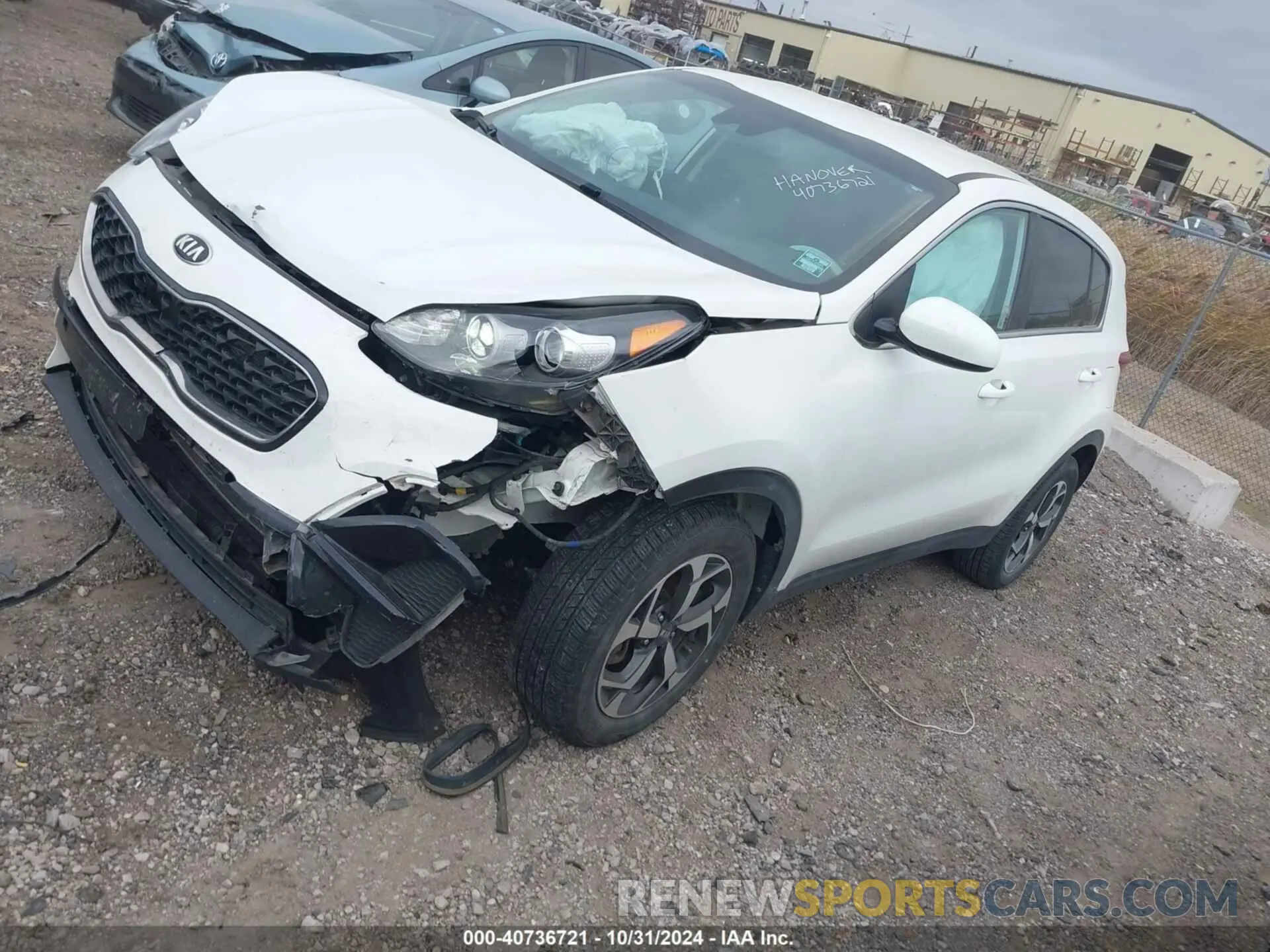 2 Photograph of a damaged car KNDPM3AC9L7714119 KIA SPORTAGE 2020