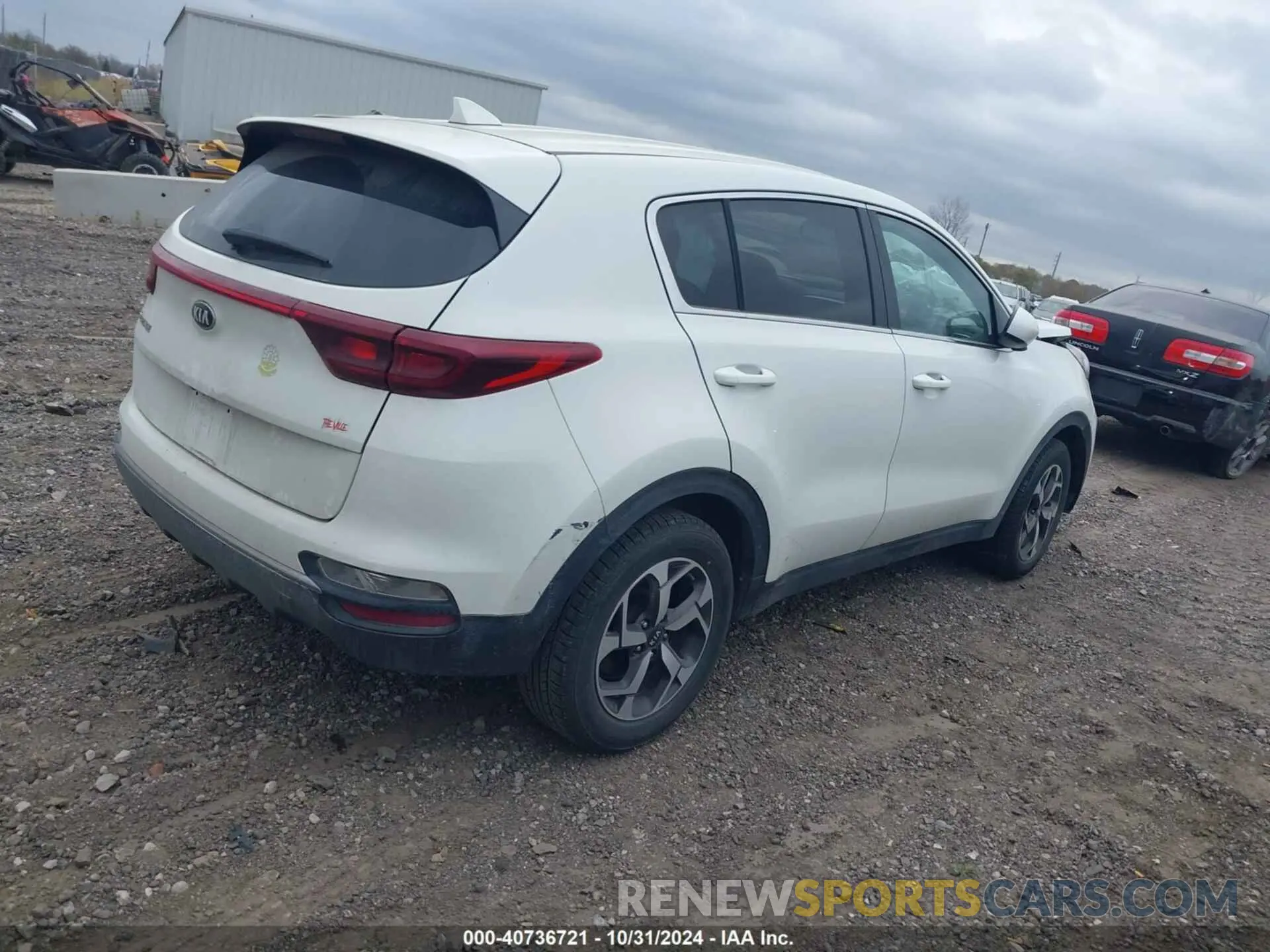 4 Photograph of a damaged car KNDPM3AC9L7714119 KIA SPORTAGE 2020