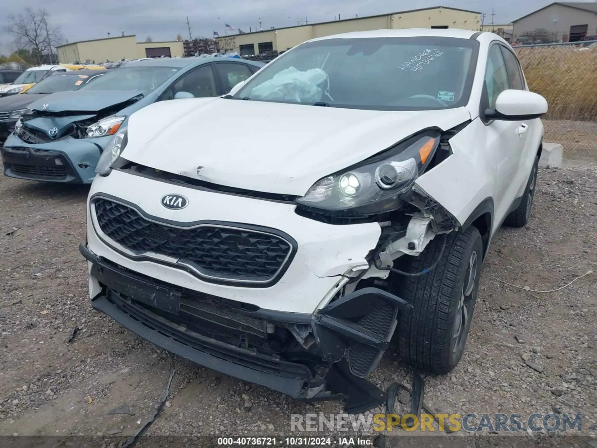 6 Photograph of a damaged car KNDPM3AC9L7714119 KIA SPORTAGE 2020