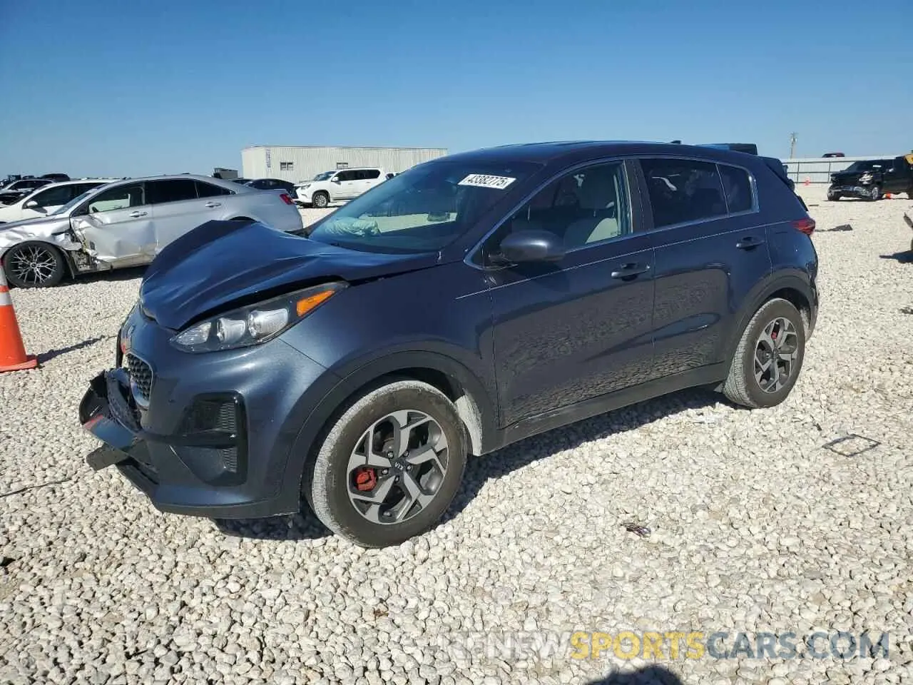 1 Photograph of a damaged car KNDPM3AC9L7745645 KIA SPORTAGE 2020