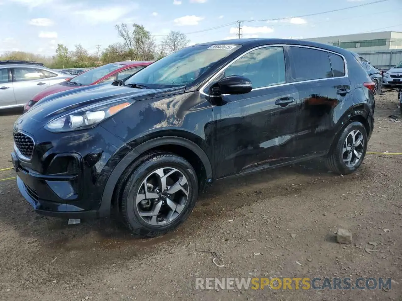 1 Photograph of a damaged car KNDPM3AC9L7755656 KIA SPORTAGE 2020