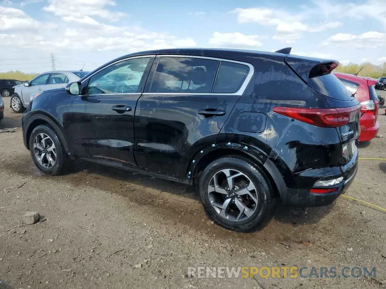 2 Photograph of a damaged car KNDPM3AC9L7755656 KIA SPORTAGE 2020