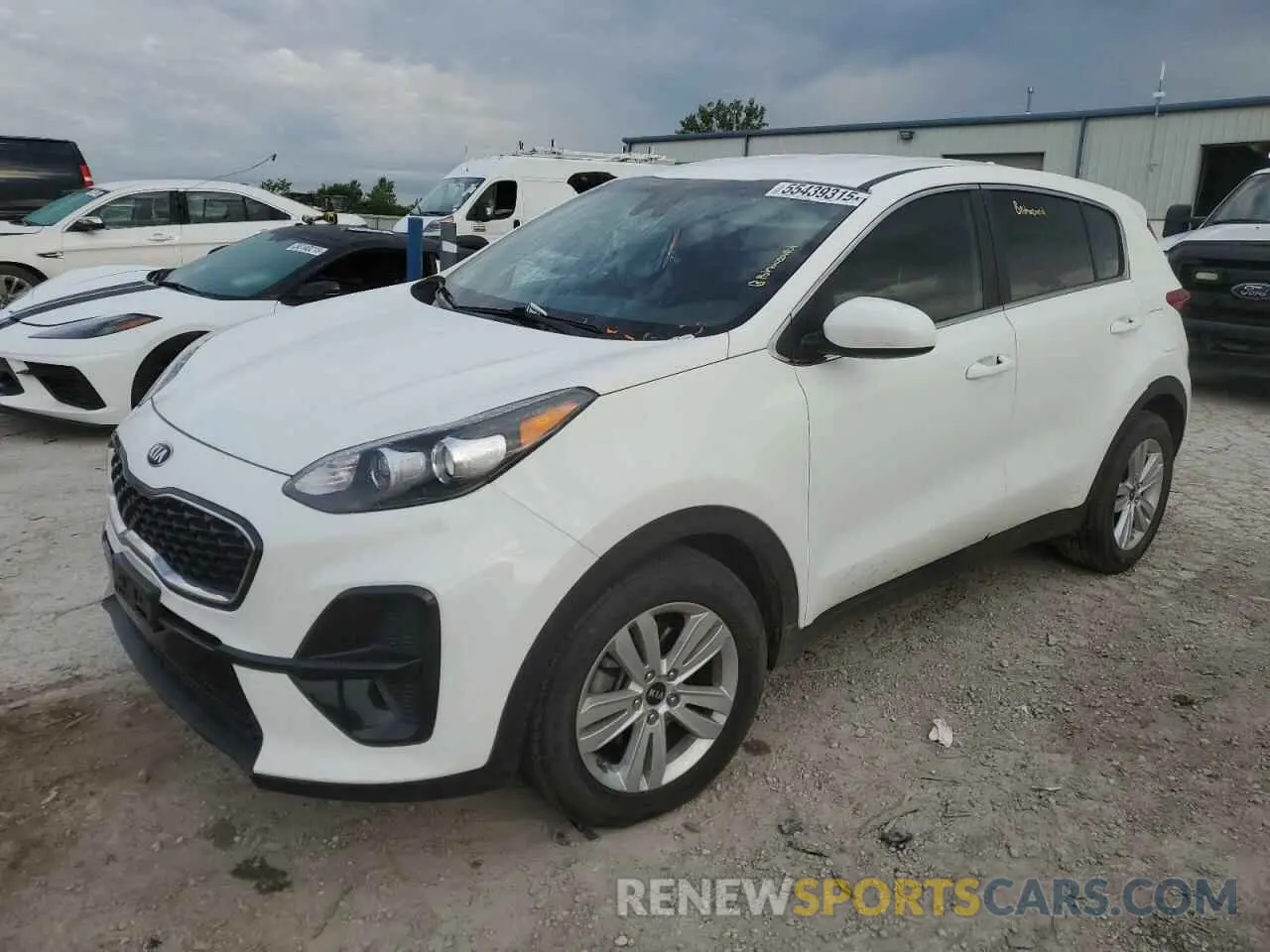 1 Photograph of a damaged car KNDPM3AC9L7773820 KIA SPORTAGE 2020