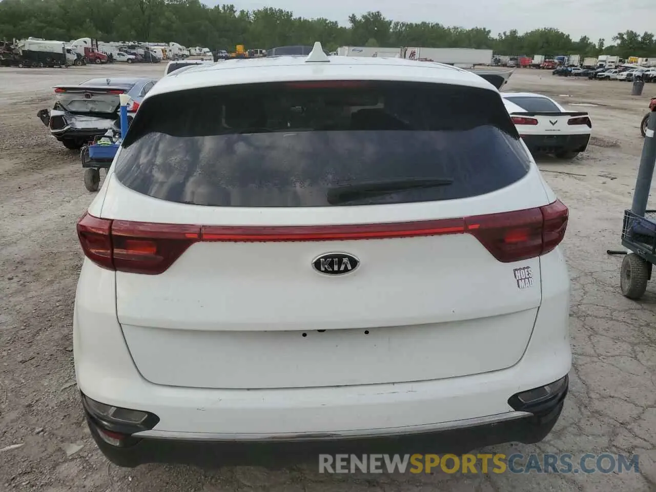 6 Photograph of a damaged car KNDPM3AC9L7773820 KIA SPORTAGE 2020