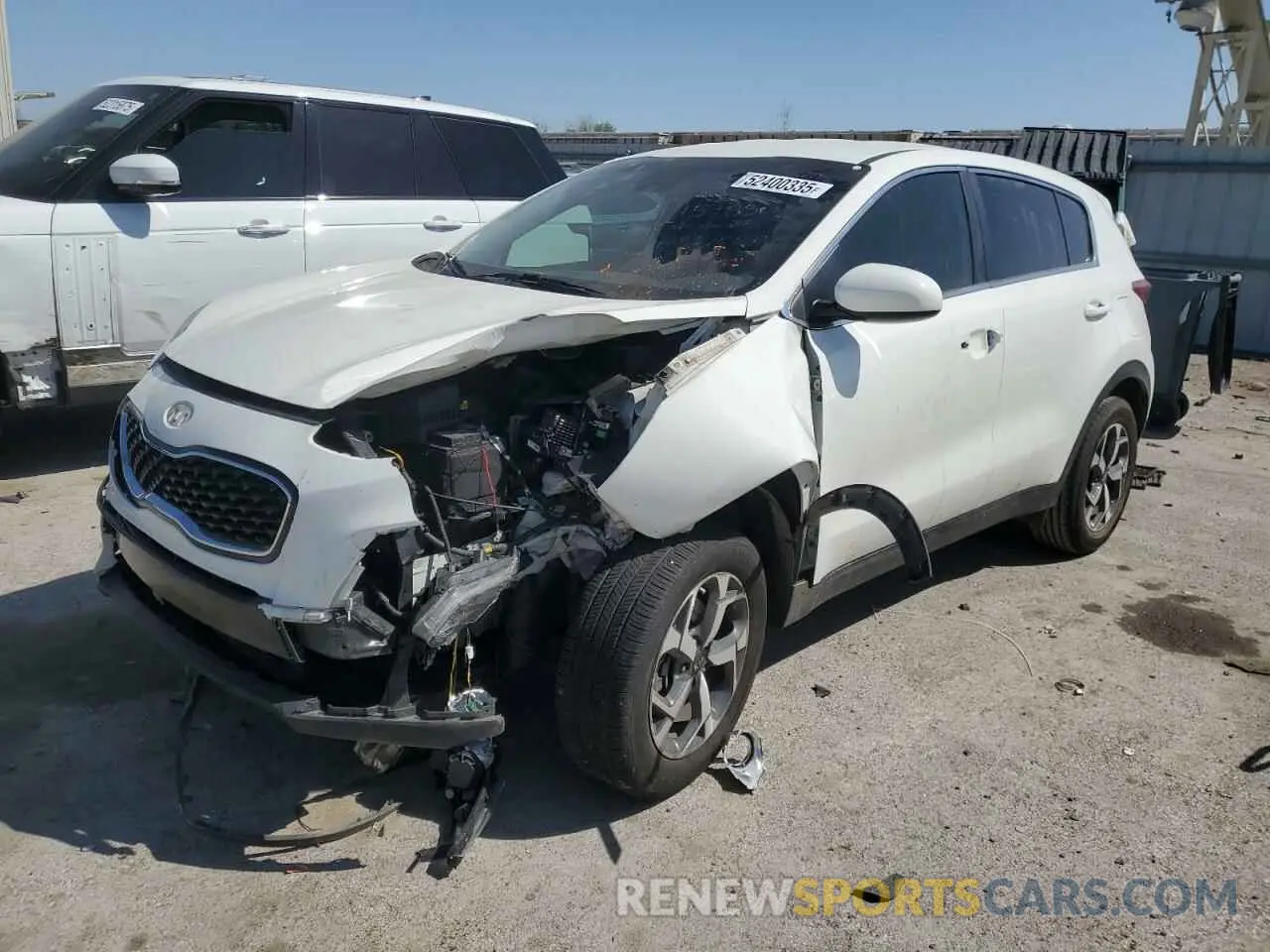 1 Photograph of a damaged car KNDPM3AC9L7787460 KIA SPORTAGE 2020
