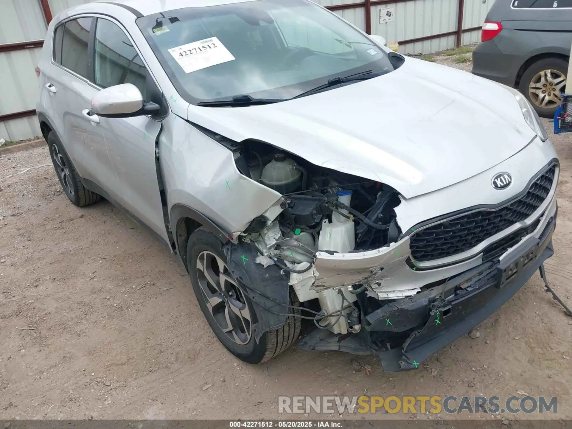 6 Photograph of a damaged car KNDPM3AC9L7810199 KIA SPORTAGE 2020