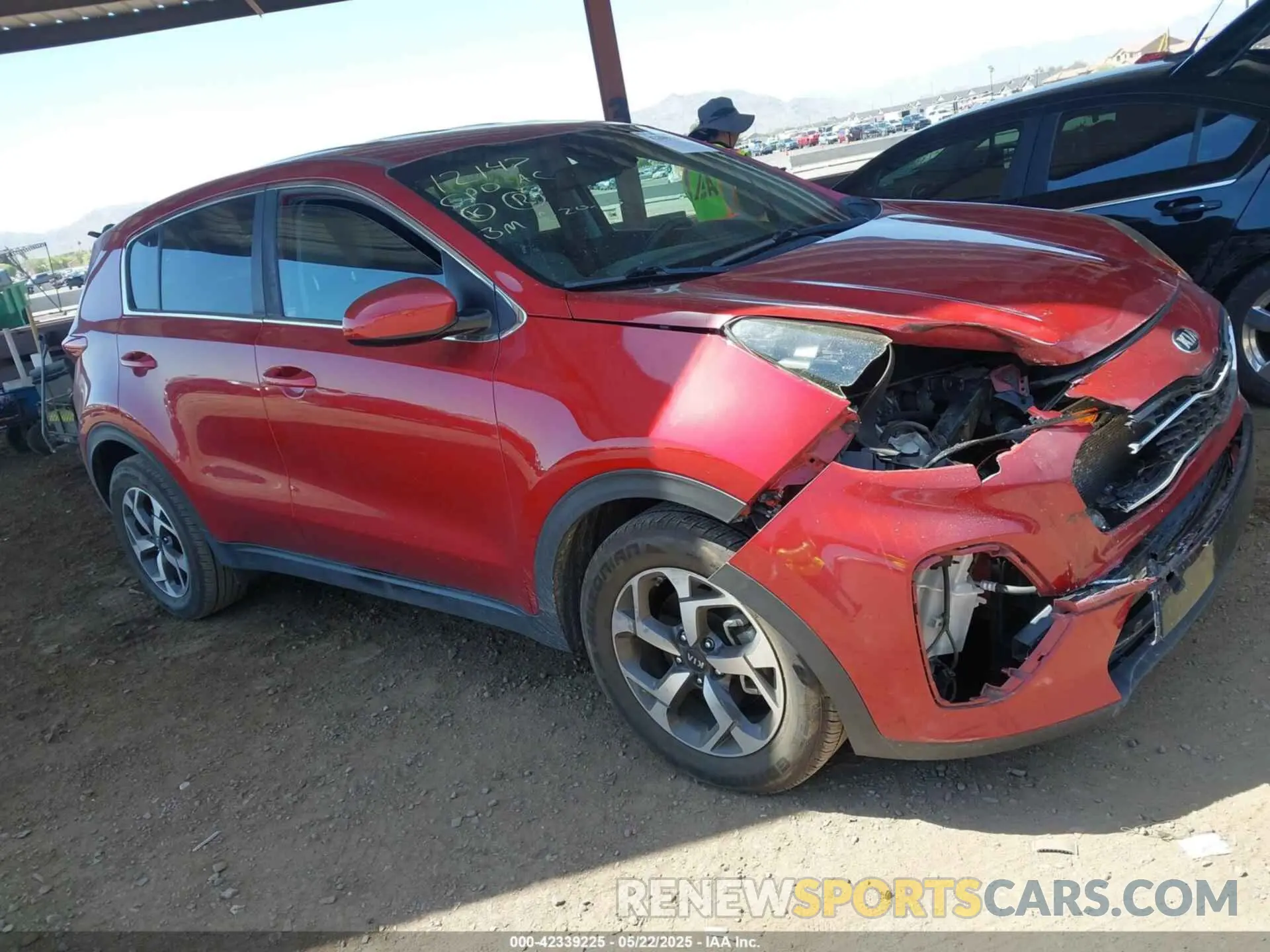 1 Photograph of a damaged car KNDPM3AC9L7817282 KIA SPORTAGE 2020