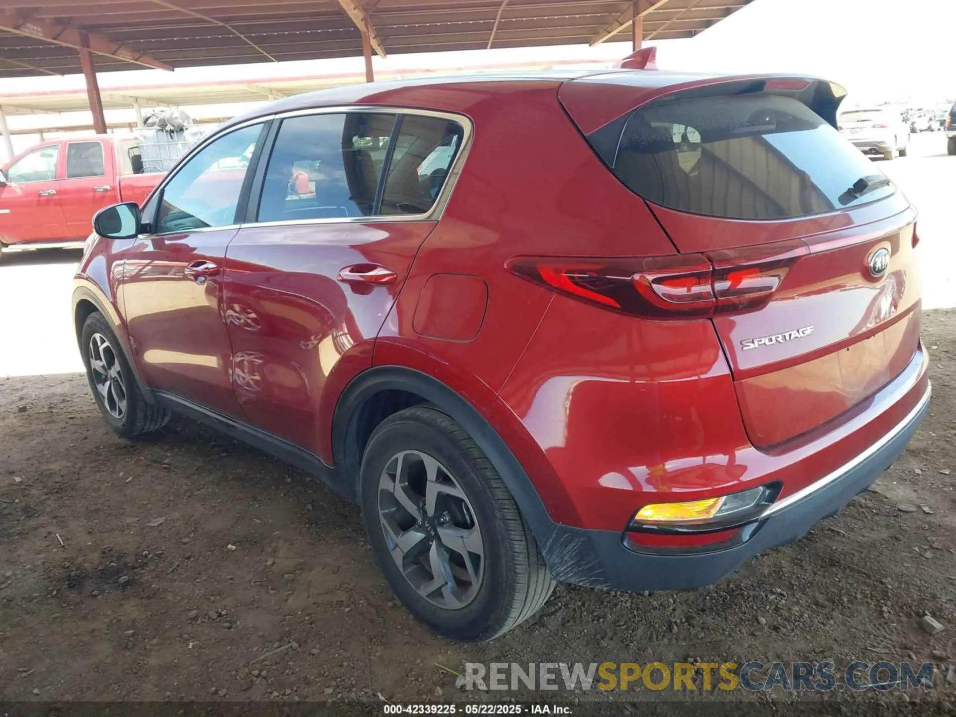 3 Photograph of a damaged car KNDPM3AC9L7817282 KIA SPORTAGE 2020