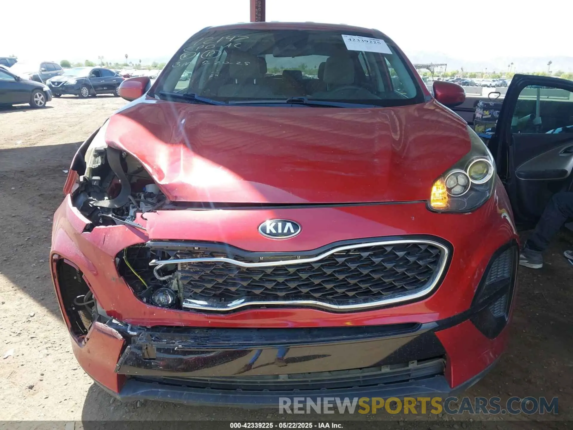 6 Photograph of a damaged car KNDPM3AC9L7817282 KIA SPORTAGE 2020