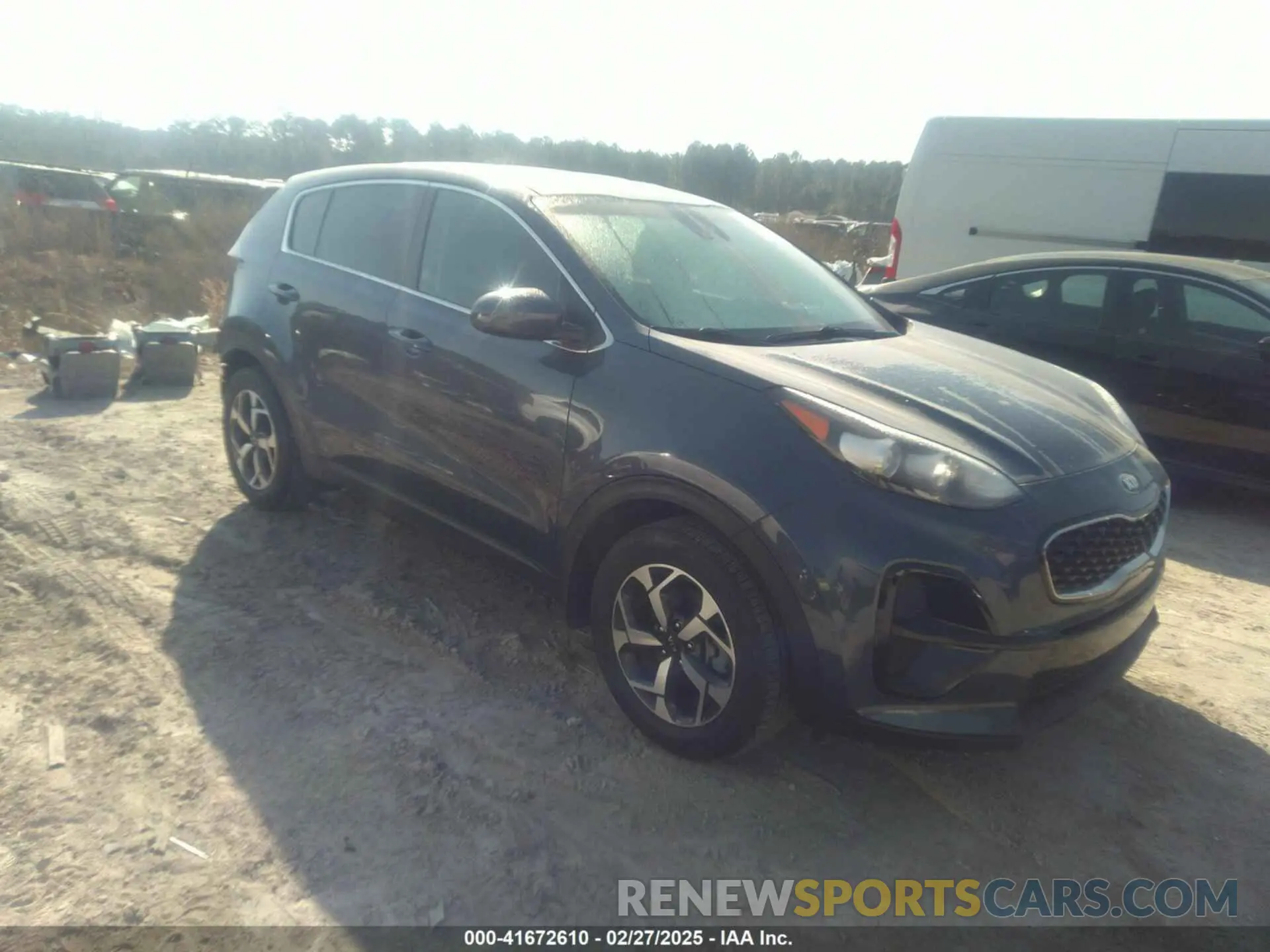 1 Photograph of a damaged car KNDPM3AC9L7830341 KIA SPORTAGE 2020