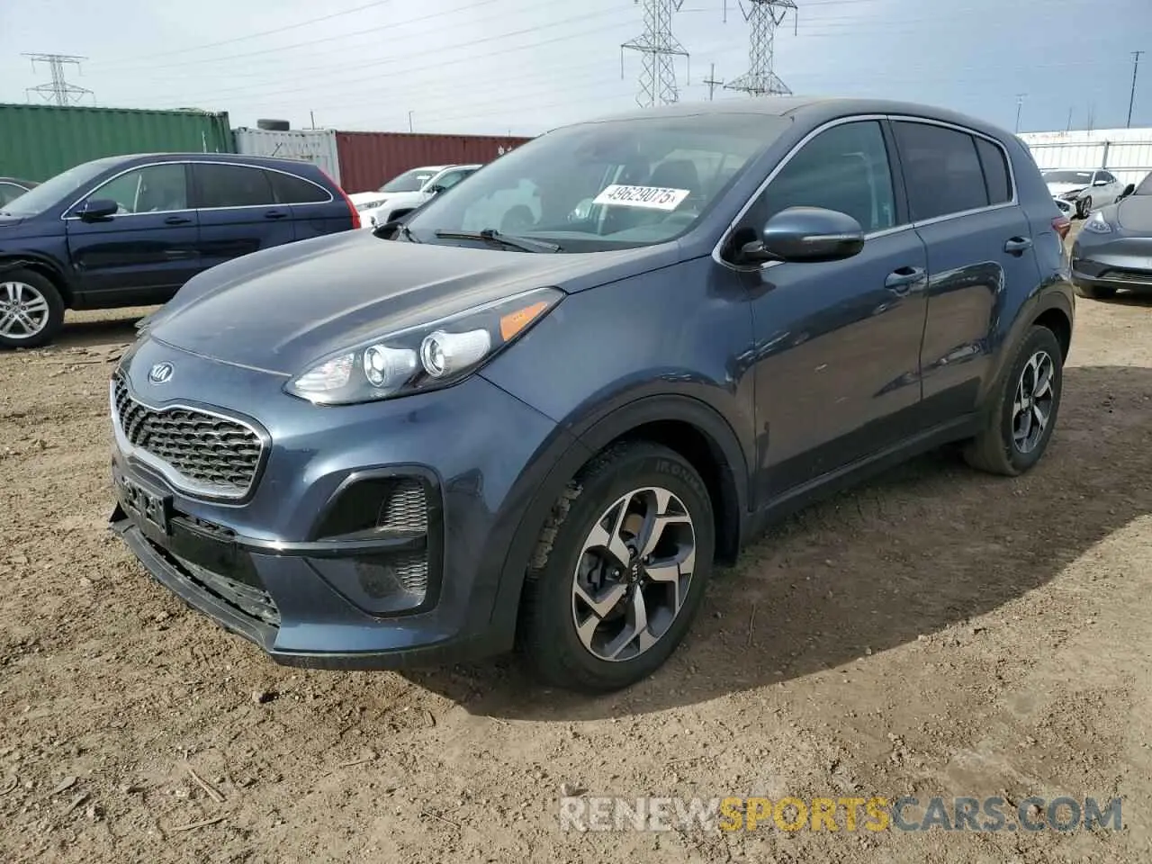 1 Photograph of a damaged car KNDPM3AC9L7835314 KIA SPORTAGE 2020