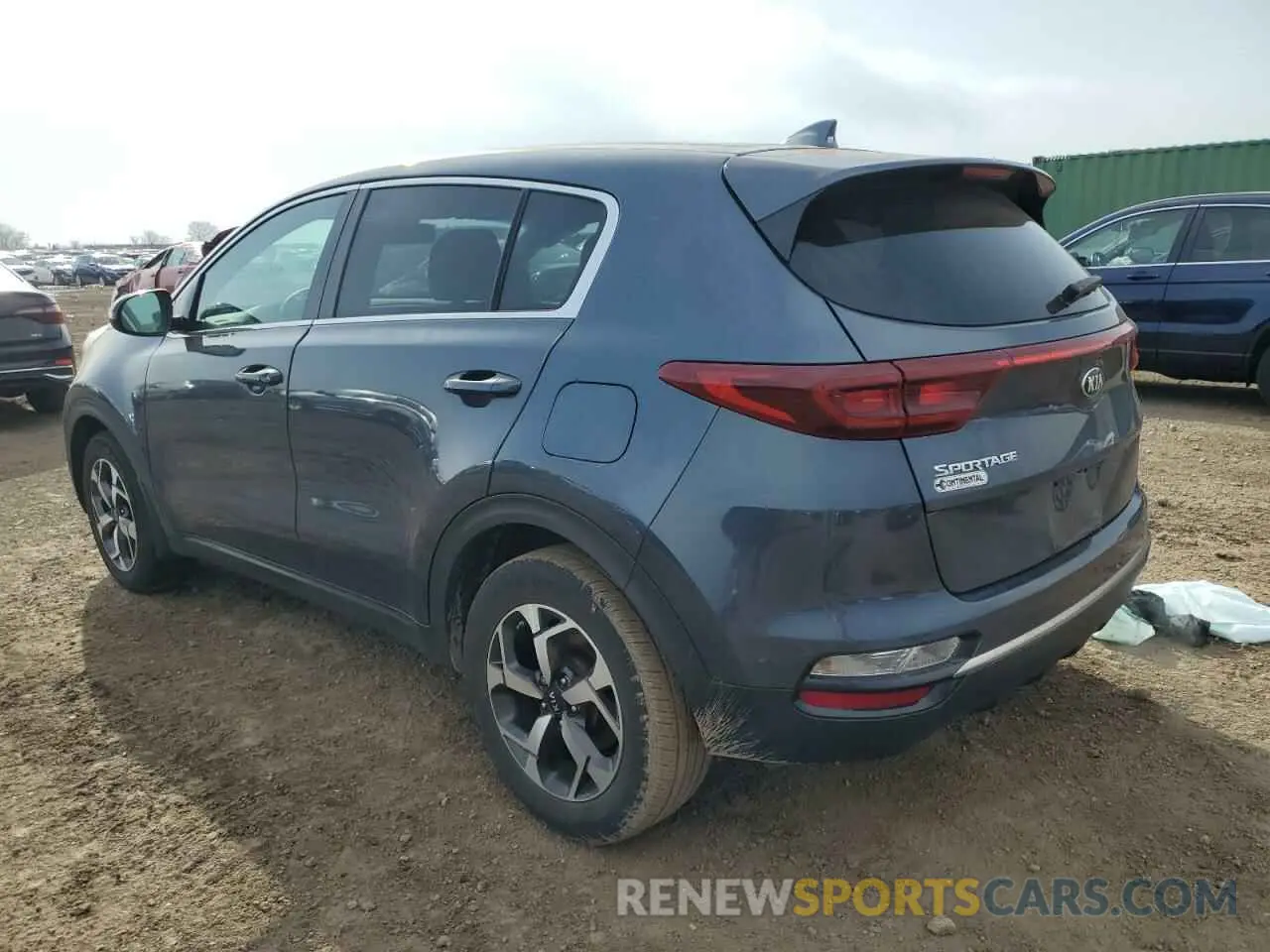 2 Photograph of a damaged car KNDPM3AC9L7835314 KIA SPORTAGE 2020