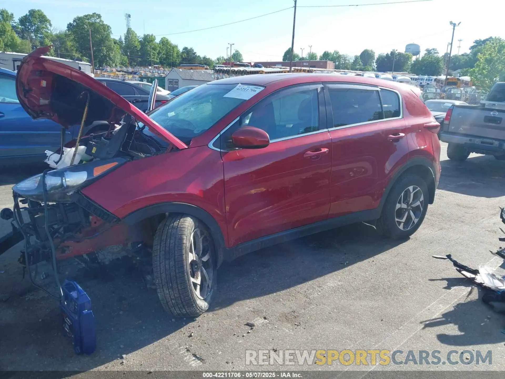 2 Photograph of a damaged car KNDPM3AC9L7835944 KIA SPORTAGE 2020