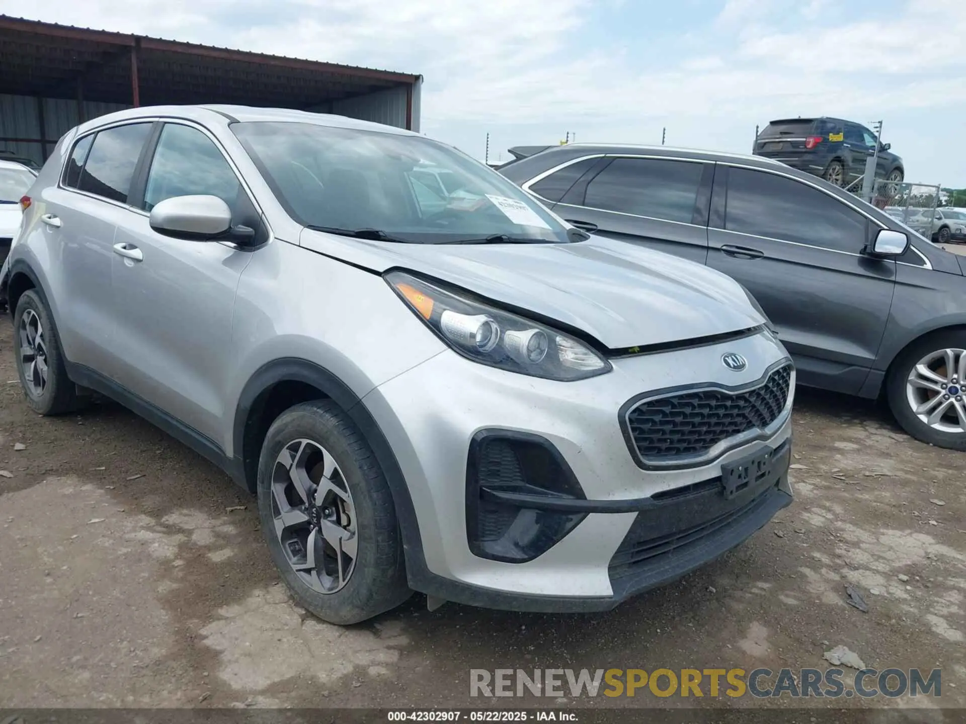 1 Photograph of a damaged car KNDPM3ACXL7640709 KIA SPORTAGE 2020