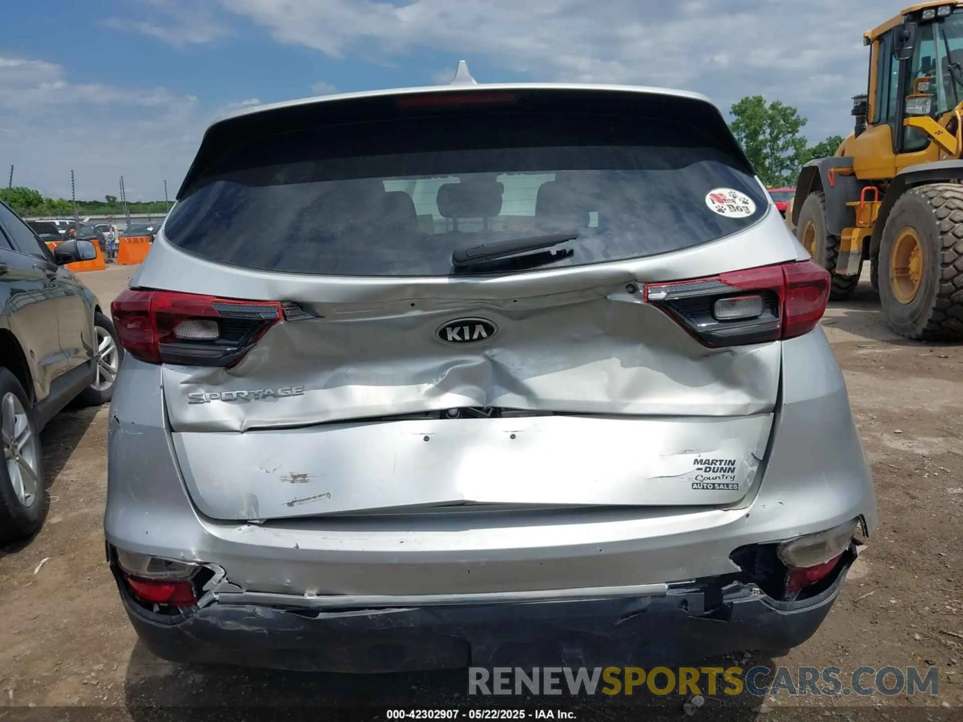 6 Photograph of a damaged car KNDPM3ACXL7640709 KIA SPORTAGE 2020