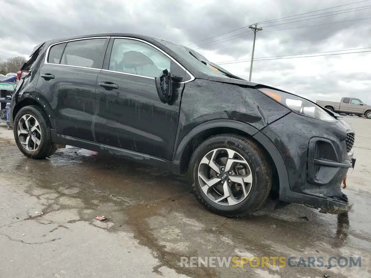 4 Photograph of a damaged car KNDPM3ACXL7643982 KIA SPORTAGE 2020