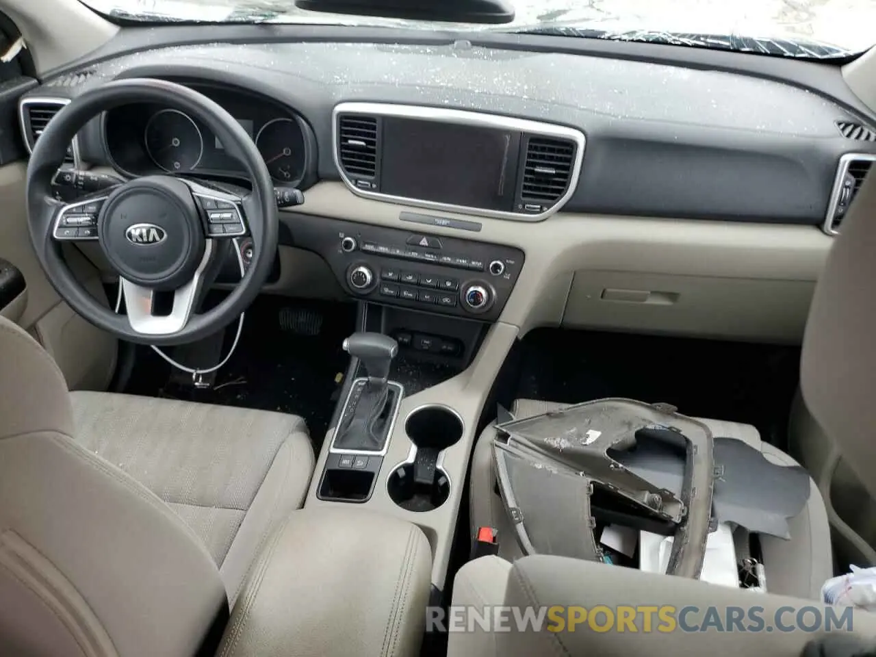 8 Photograph of a damaged car KNDPM3ACXL7643982 KIA SPORTAGE 2020