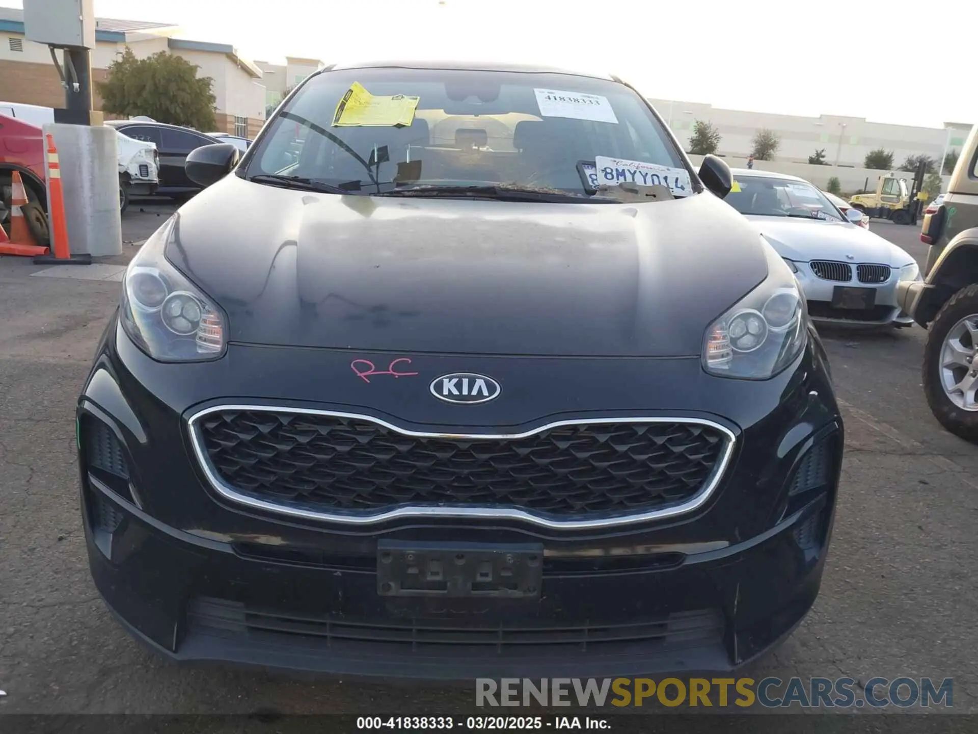 13 Photograph of a damaged car KNDPM3ACXL7651581 KIA SPORTAGE 2020