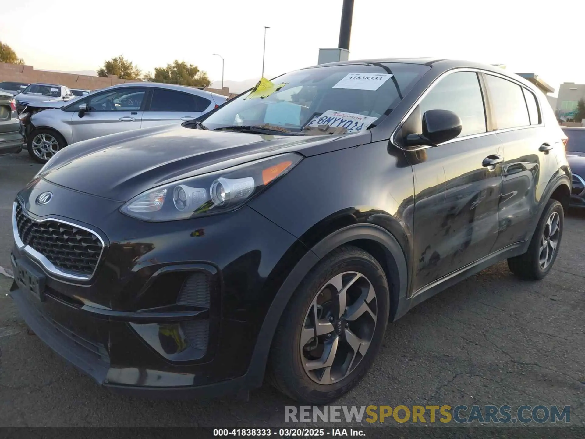 2 Photograph of a damaged car KNDPM3ACXL7651581 KIA SPORTAGE 2020