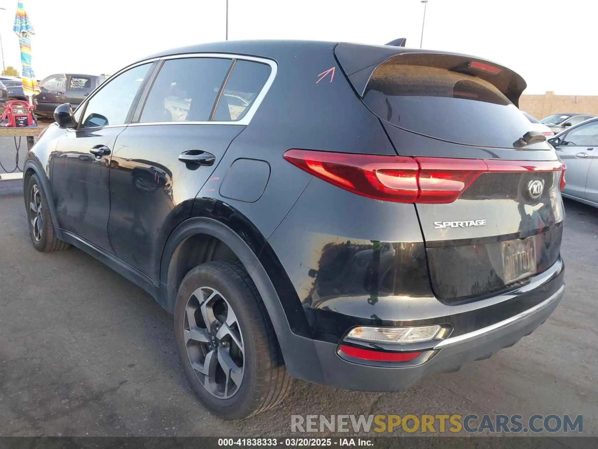 3 Photograph of a damaged car KNDPM3ACXL7651581 KIA SPORTAGE 2020