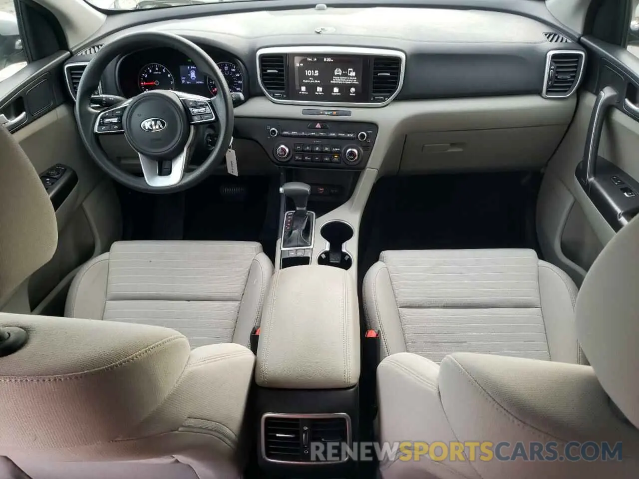 8 Photograph of a damaged car KNDPM3ACXL7685407 KIA SPORTAGE 2020