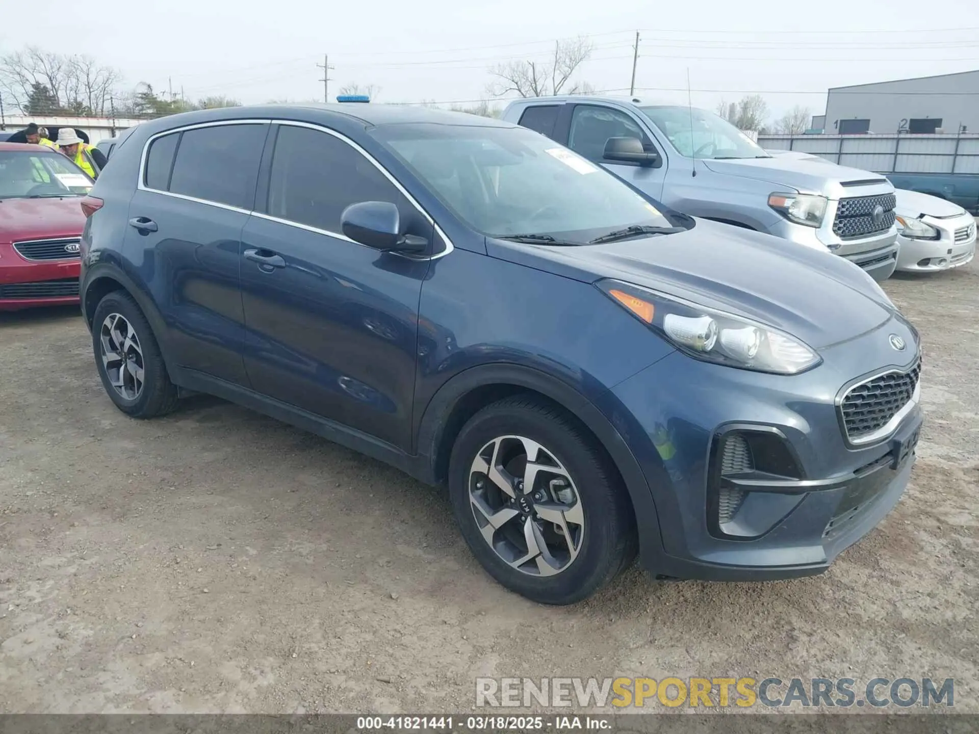 1 Photograph of a damaged car KNDPM3ACXL7718082 KIA SPORTAGE 2020