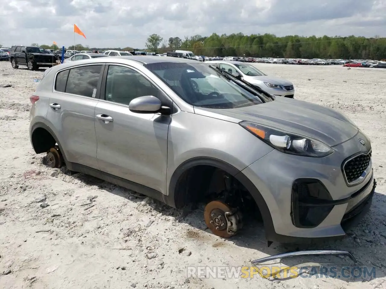4 Photograph of a damaged car KNDPM3ACXL7724089 KIA SPORTAGE 2020