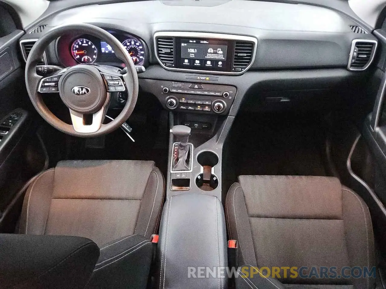 8 Photograph of a damaged car KNDPM3ACXL7724710 KIA SPORTAGE 2020