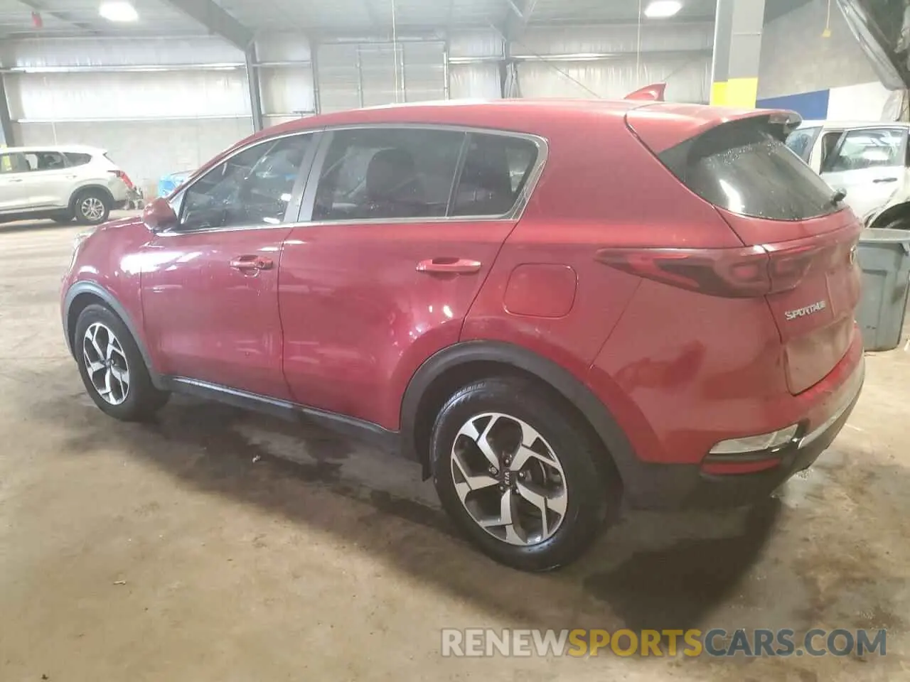 2 Photograph of a damaged car KNDPM3ACXL7725095 KIA SPORTAGE 2020