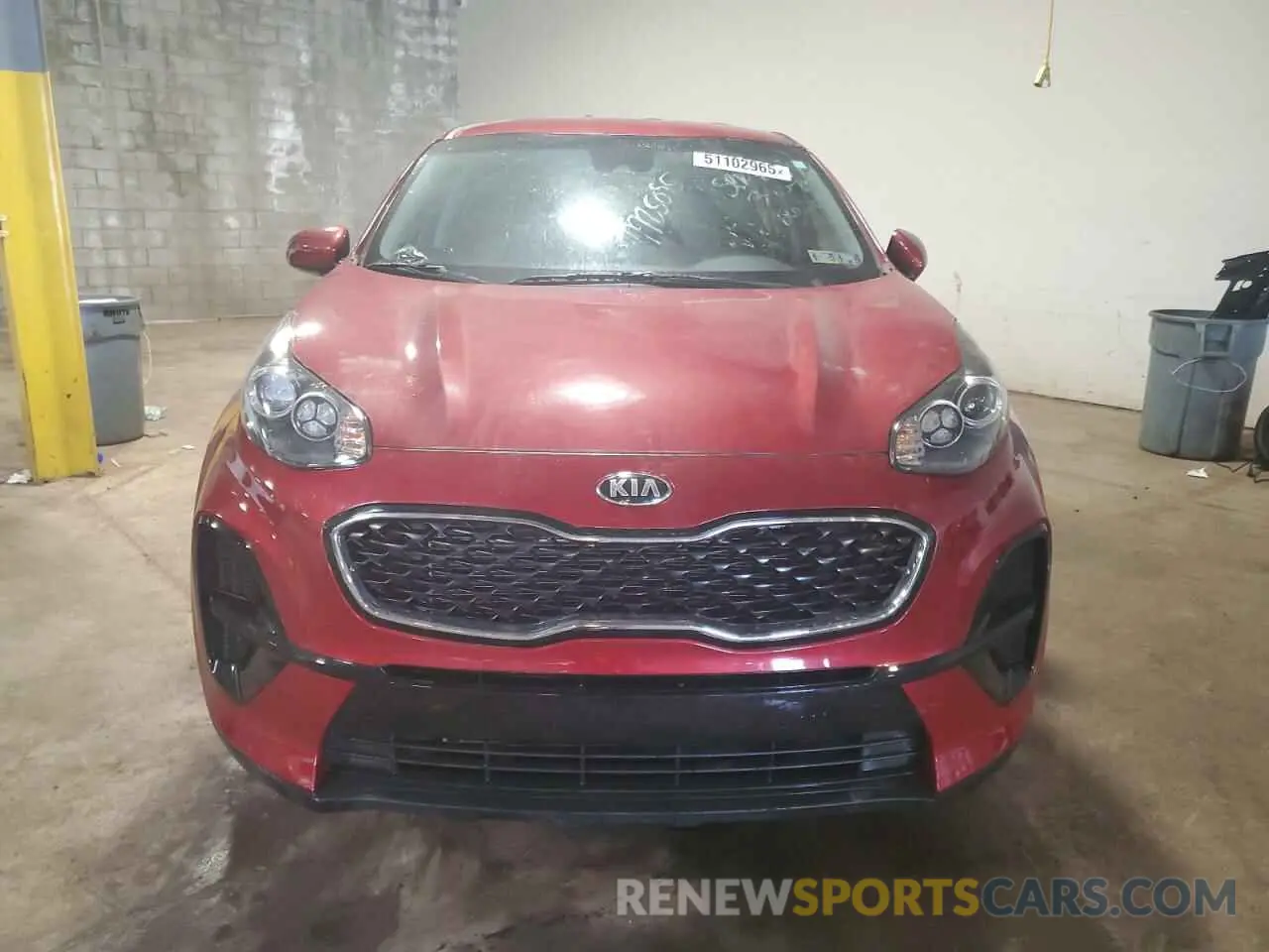 5 Photograph of a damaged car KNDPM3ACXL7725095 KIA SPORTAGE 2020