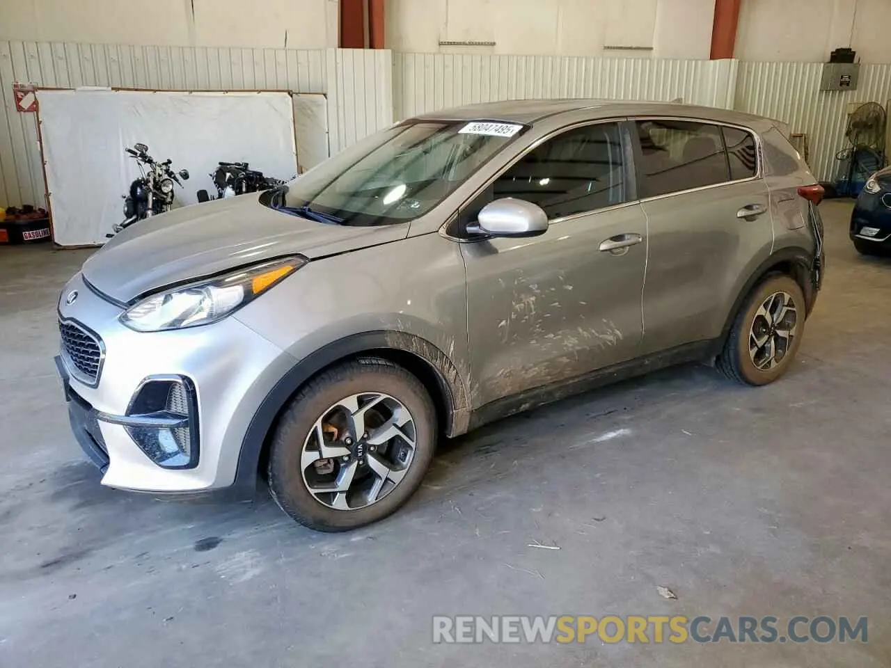 1 Photograph of a damaged car KNDPM3ACXL7775608 KIA SPORTAGE 2020