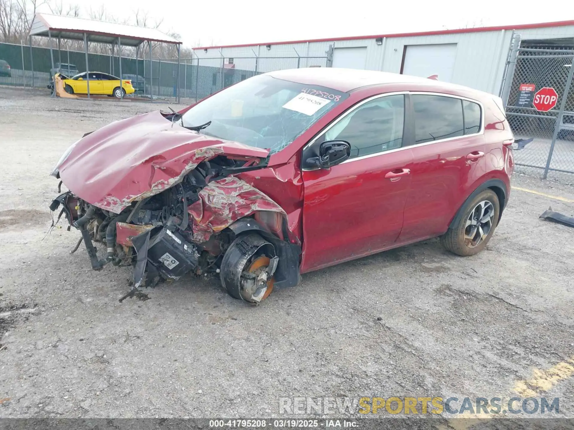 2 Photograph of a damaged car KNDPMCAC0L7697209 KIA SPORTAGE 2020