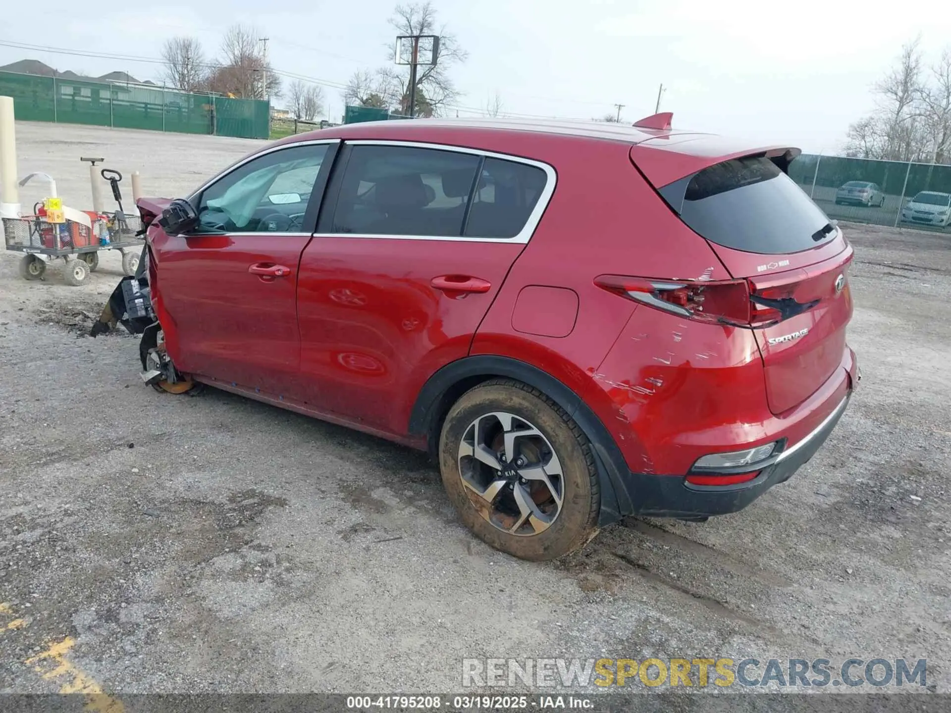 3 Photograph of a damaged car KNDPMCAC0L7697209 KIA SPORTAGE 2020
