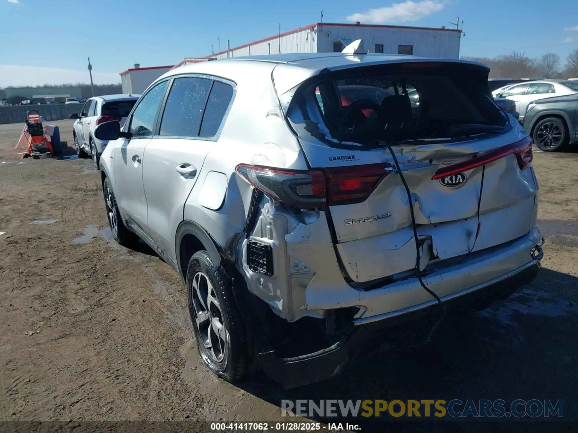 3 Photograph of a damaged car KNDPMCAC0L7731701 KIA SPORTAGE 2020