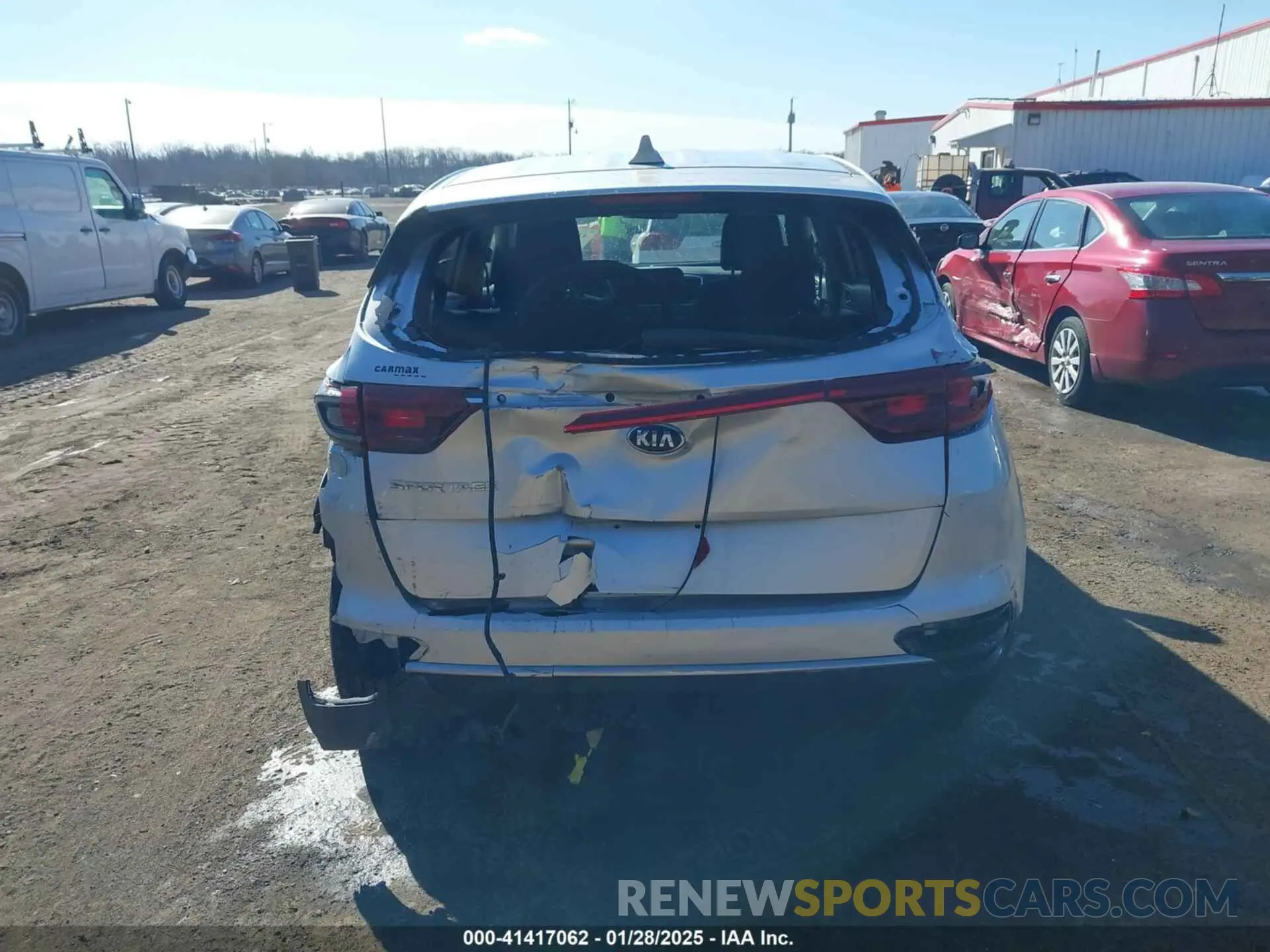 6 Photograph of a damaged car KNDPMCAC0L7731701 KIA SPORTAGE 2020