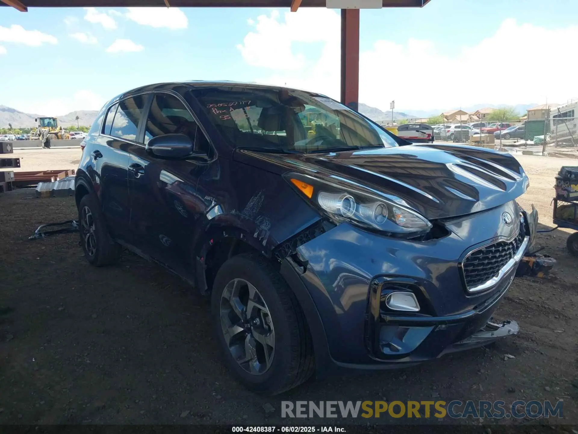 1 Photograph of a damaged car KNDPMCAC0L7745162 KIA SPORTAGE 2020