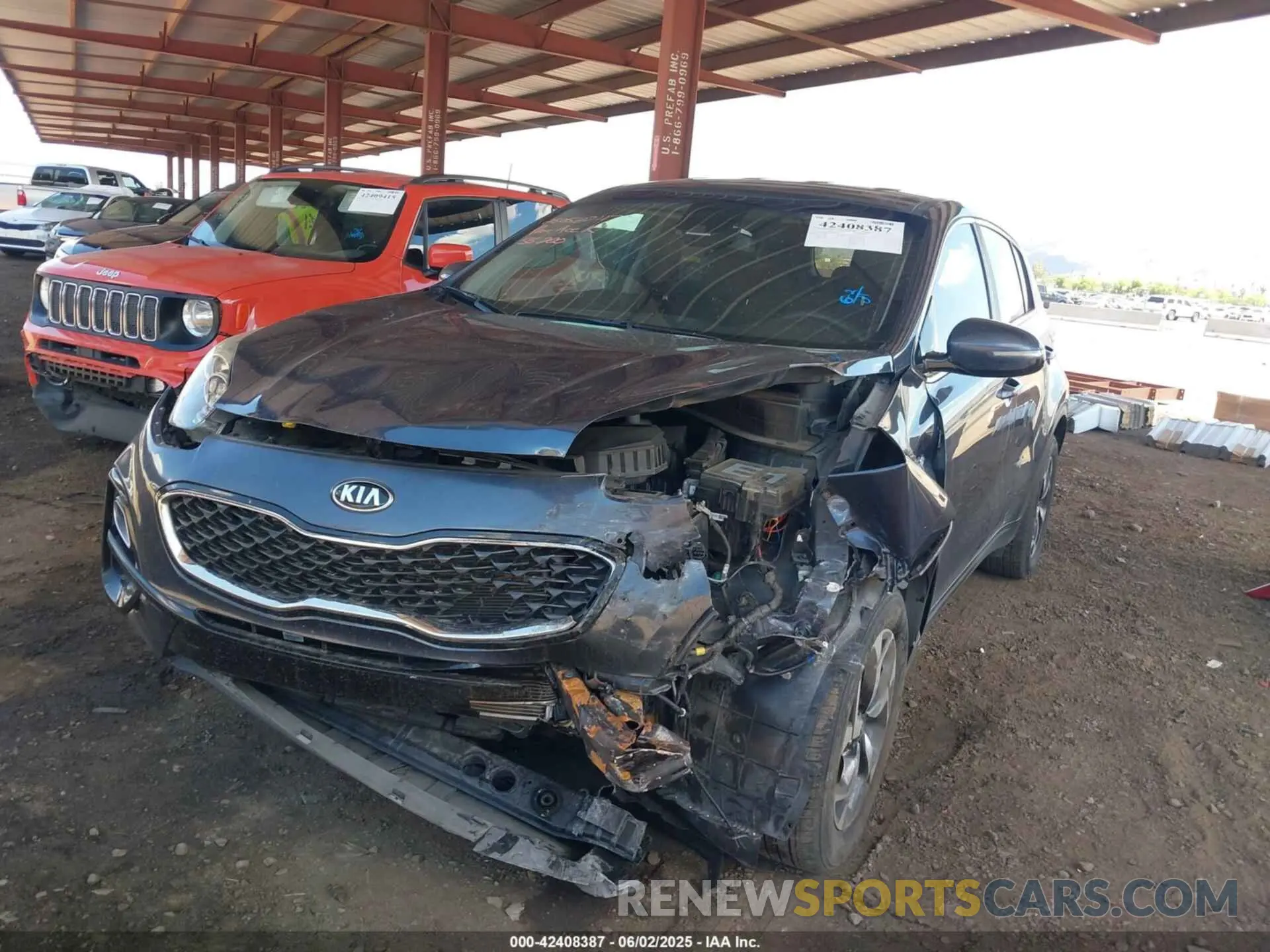 6 Photograph of a damaged car KNDPMCAC0L7745162 KIA SPORTAGE 2020
