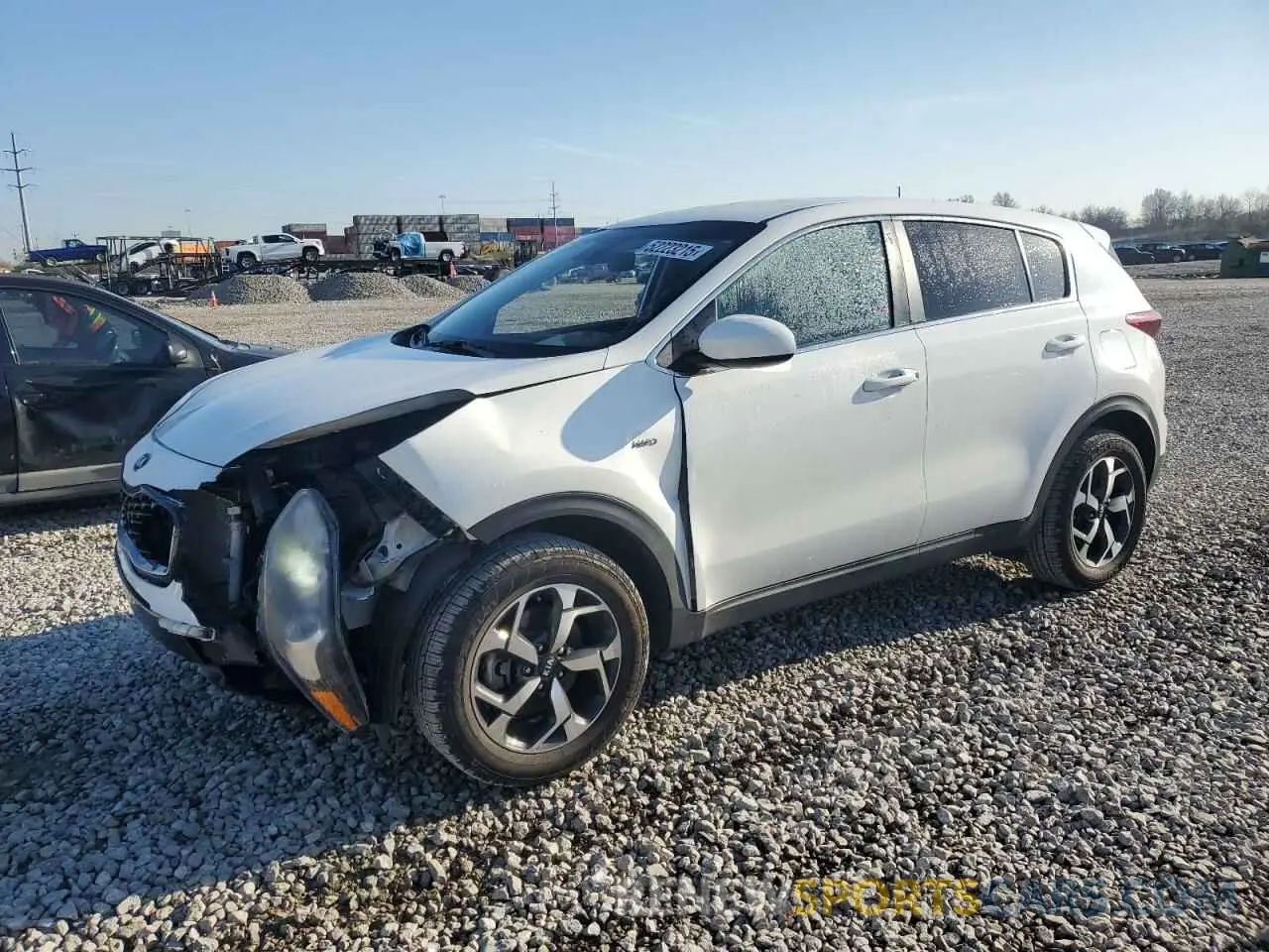 1 Photograph of a damaged car KNDPMCAC0L7769235 KIA SPORTAGE 2020