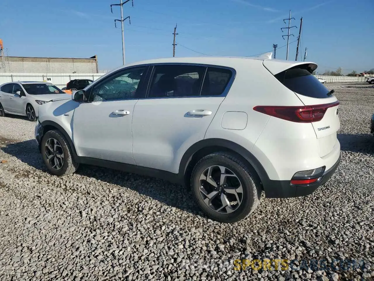 2 Photograph of a damaged car KNDPMCAC0L7769235 KIA SPORTAGE 2020
