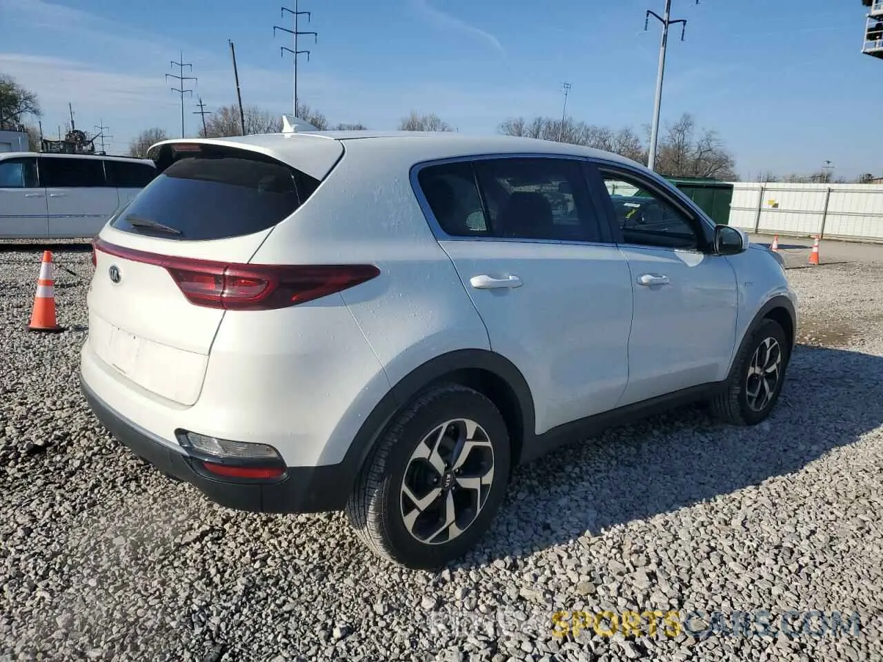 3 Photograph of a damaged car KNDPMCAC0L7769235 KIA SPORTAGE 2020