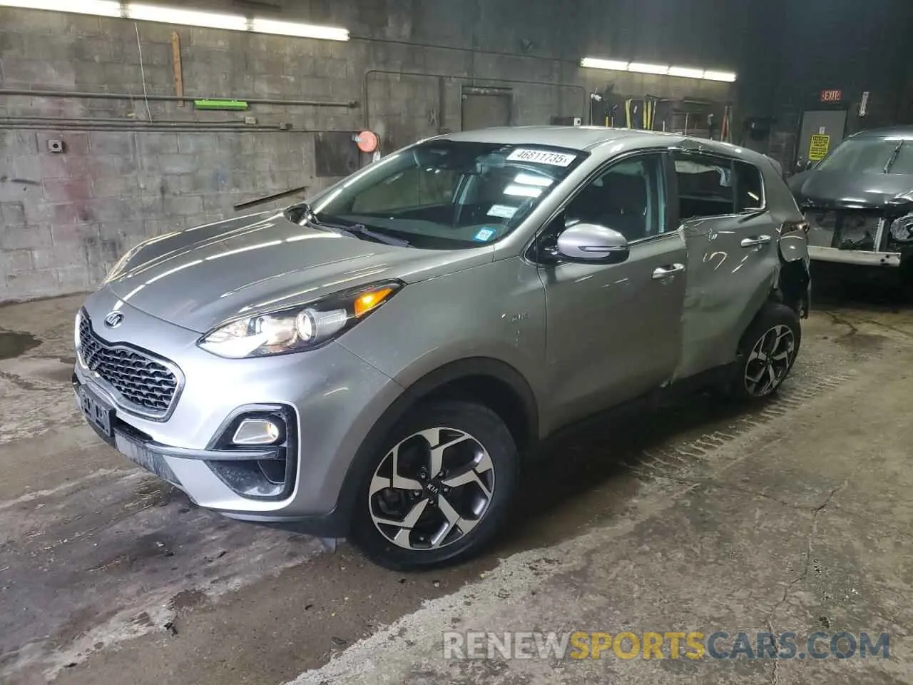 1 Photograph of a damaged car KNDPMCAC0L7805814 KIA SPORTAGE 2020