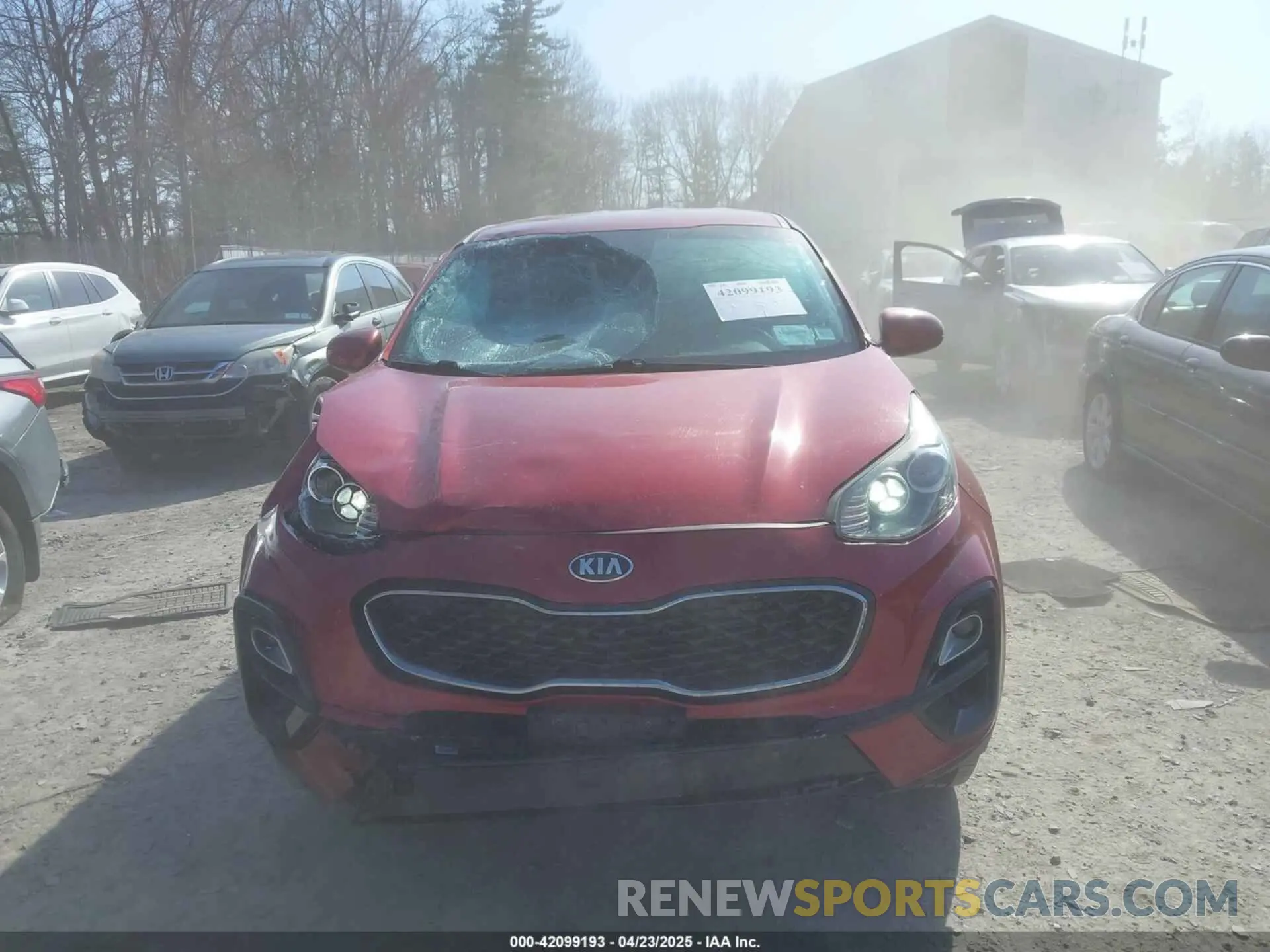 6 Photograph of a damaged car KNDPMCAC1L7662467 KIA SPORTAGE 2020