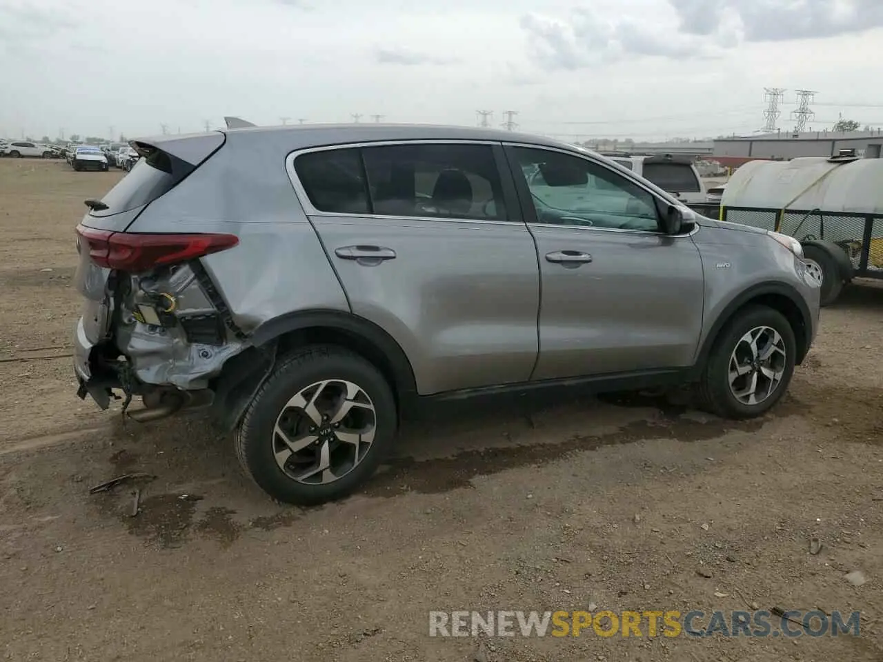 3 Photograph of a damaged car KNDPMCAC1L7683108 KIA SPORTAGE 2020
