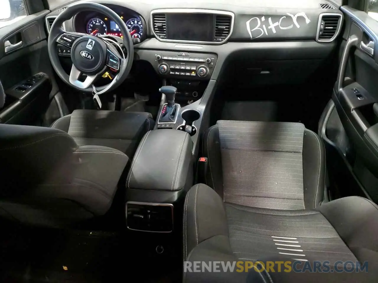 8 Photograph of a damaged car KNDPMCAC1L7707777 KIA SPORTAGE 2020
