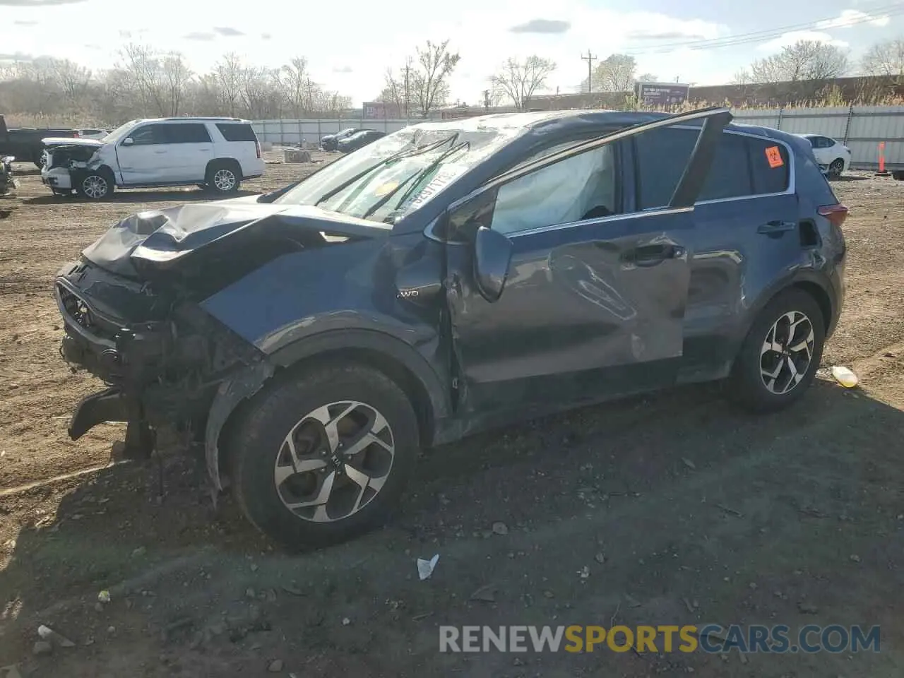 1 Photograph of a damaged car KNDPMCAC1L7763041 KIA SPORTAGE 2020