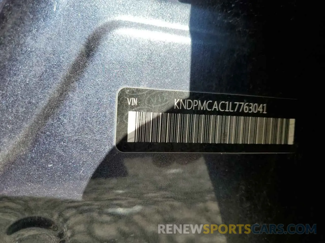 13 Photograph of a damaged car KNDPMCAC1L7763041 KIA SPORTAGE 2020