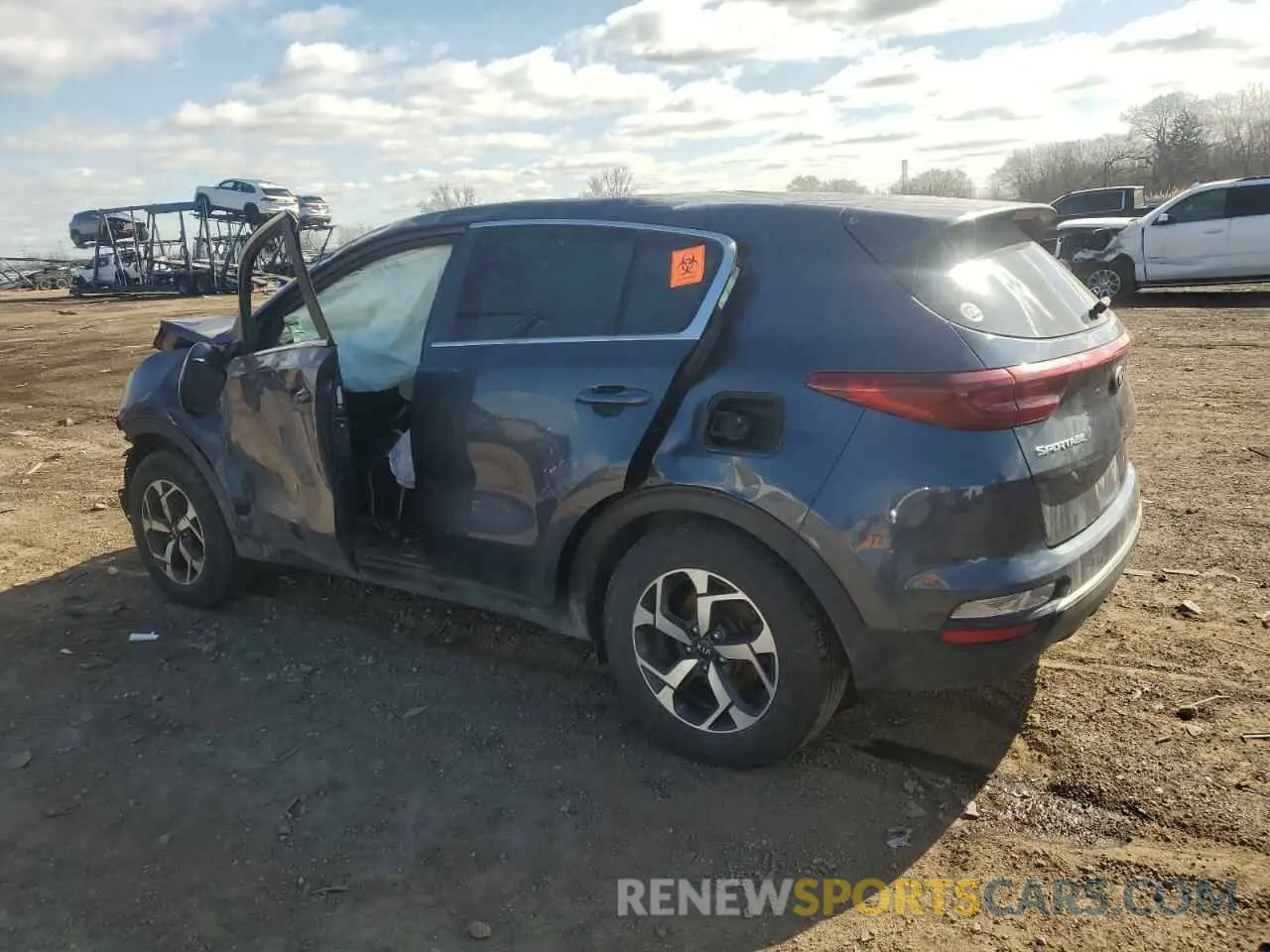 2 Photograph of a damaged car KNDPMCAC1L7763041 KIA SPORTAGE 2020