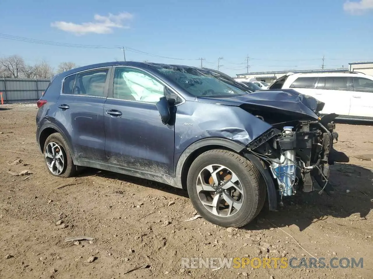 4 Photograph of a damaged car KNDPMCAC1L7763041 KIA SPORTAGE 2020