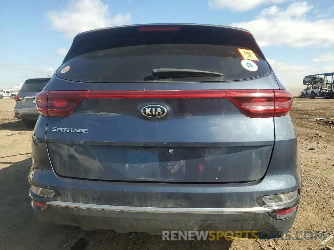 6 Photograph of a damaged car KNDPMCAC1L7763041 KIA SPORTAGE 2020