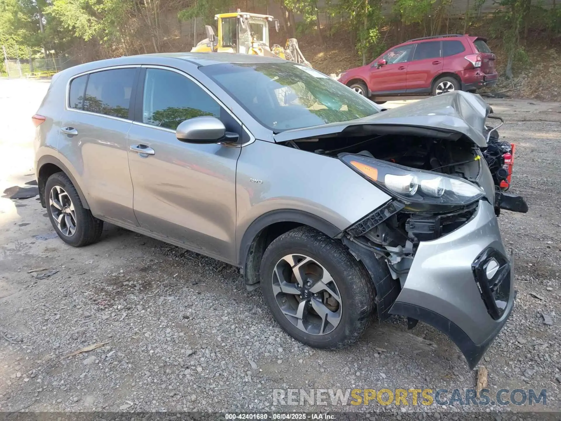 1 Photograph of a damaged car KNDPMCAC1L7788151 KIA SPORTAGE 2020